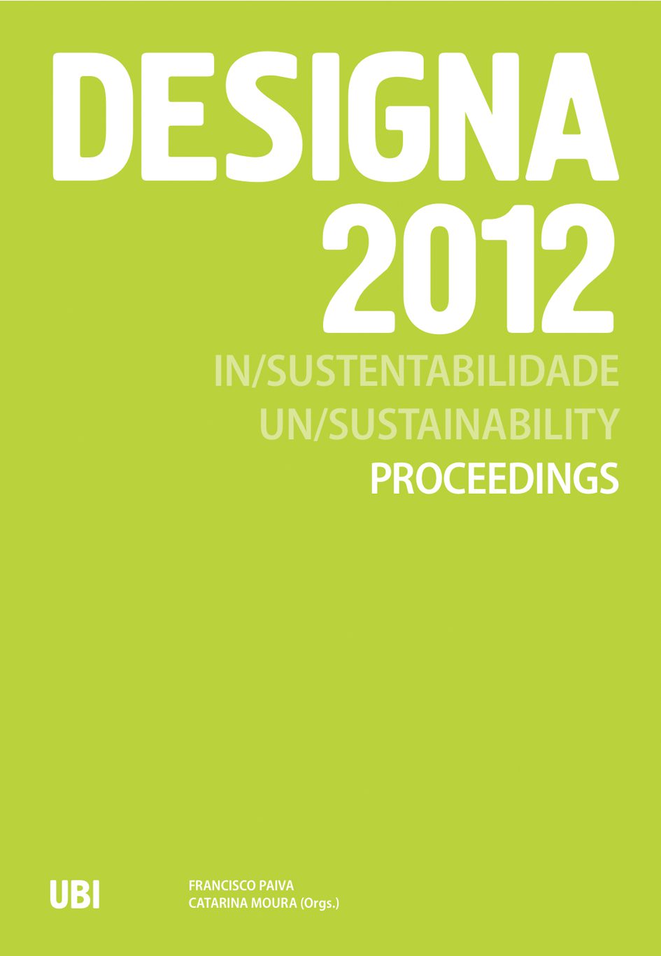 DESIGNA 2012 – IN/SUSTENTABILIDADE