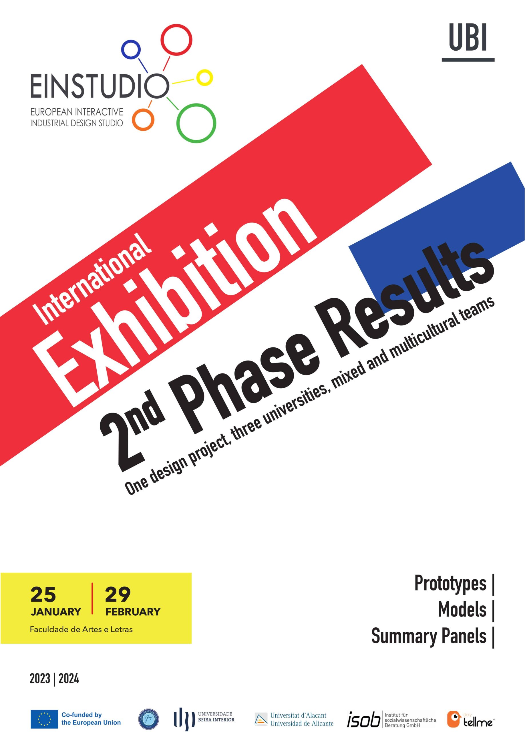 EINSTUDIO International Exhibion (2nd phase results)