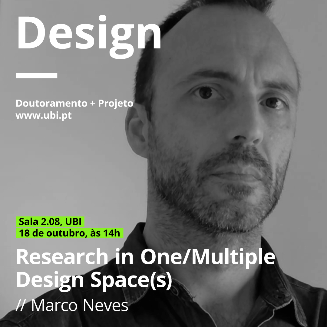 A Investigação em Um/Múltiplos Espaço(s) de Design